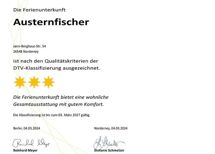 Апартаменты Austernfischer Haus Residenz *